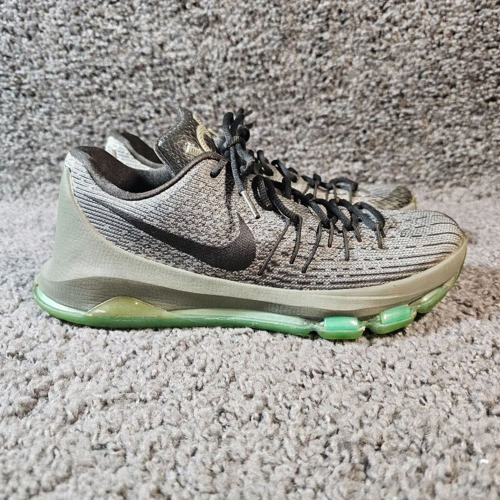 Nike Kevin Durant 8 Mens Size 9 Hunts Hill Night 2015 Gray Basketball Shoes